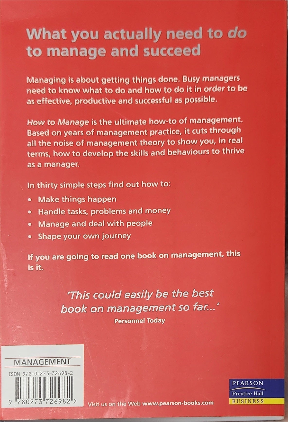 How to Manage - Oakmont Books
